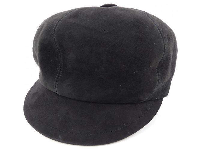 Cappellino in pelle Christian Dior 85PAR921G704 Nero - vista 2