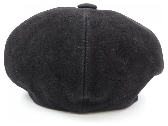 Cappellino in pelle Christian Dior 85PAR921G704 Nero - vista 4