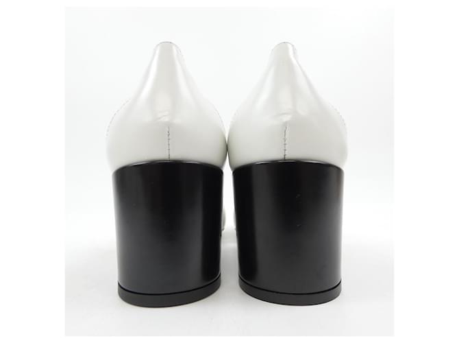 Prada Leder Pumps Weiß - Ansicht 5