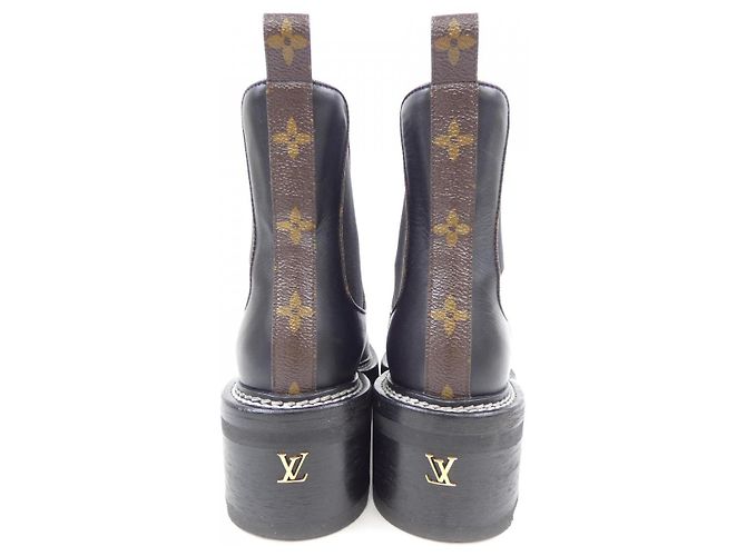 Botas Louis Vuitton LV Bobourg Line Monogram Negro - vista 5