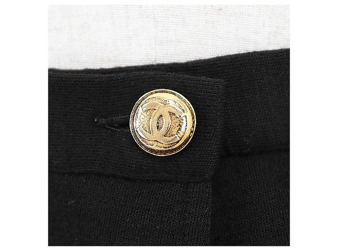 Timeless Falda de punto jersey Chanel 100% lana Negro - vista 4