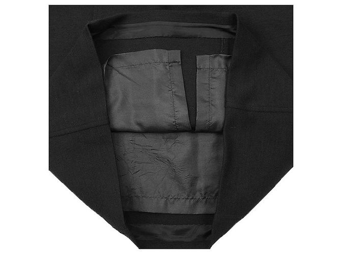 Timeless Falda de punto jersey Chanel 100% lana Negro - vista 9