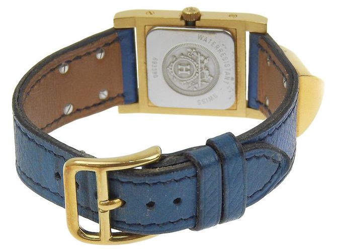 Hermès Reloj Hermes Medor de acero inoxidable Blanco - vista 4