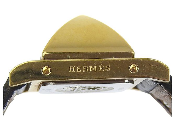 Hermès Reloj Hermes Medor de acero inoxidable Blanco - vista 5