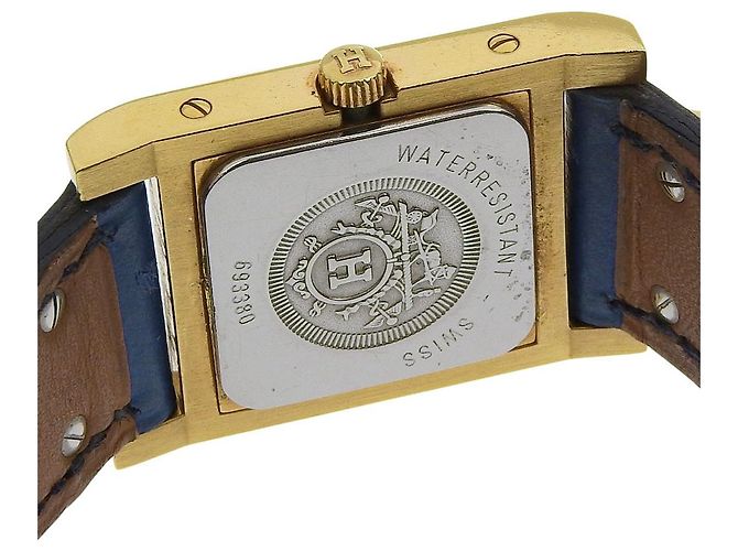 Hermès Reloj Hermes Medor de acero inoxidable Blanco - vista 6