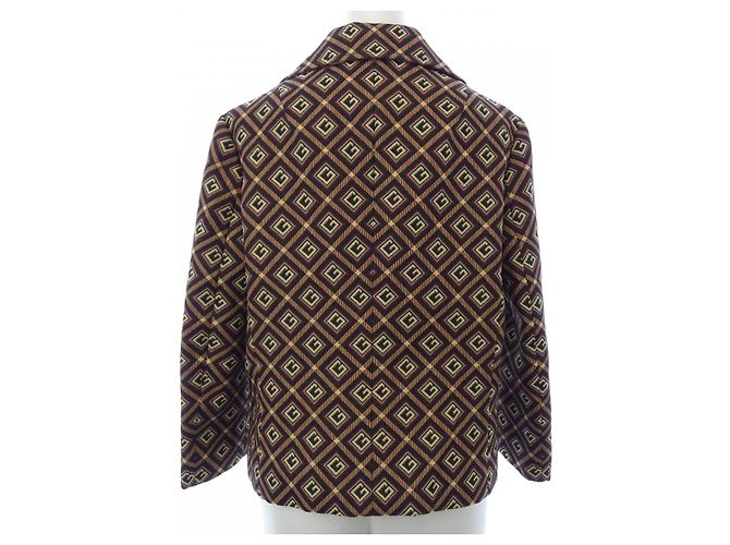 Gucci 623766 ZAD9E Chaqueta Roja - vista 2