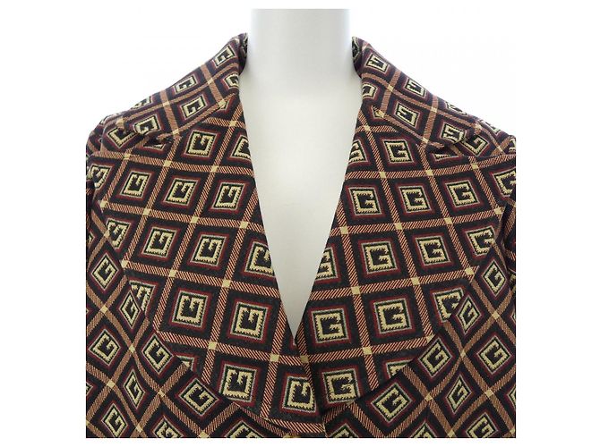 Gucci 623766 ZAD9E Chaqueta Roja - vista 5
