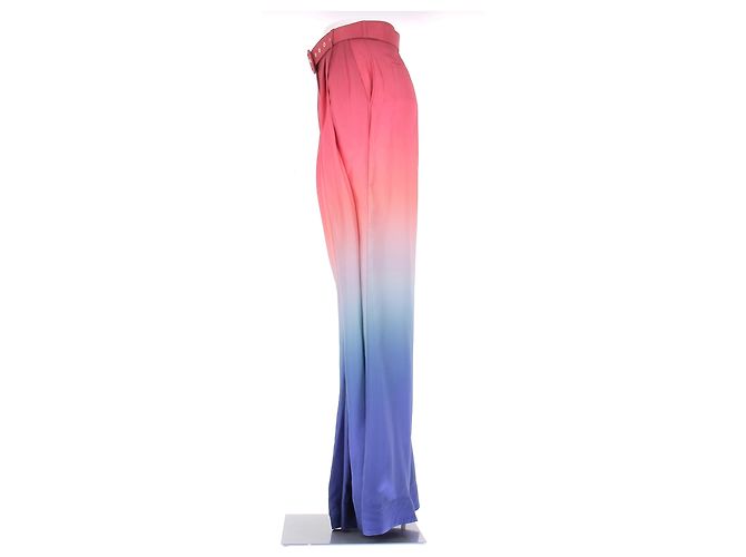 Pantalones Palazzo Zimmermann Degradados de Algodón Multicolor - vista 4