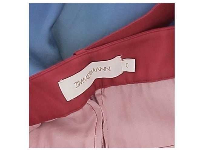 Pantalones Palazzo Zimmermann Degradados de Algodón Multicolor - vista 5