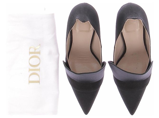 Décolleté neri Dior "Masquerade" Nero - vista 7