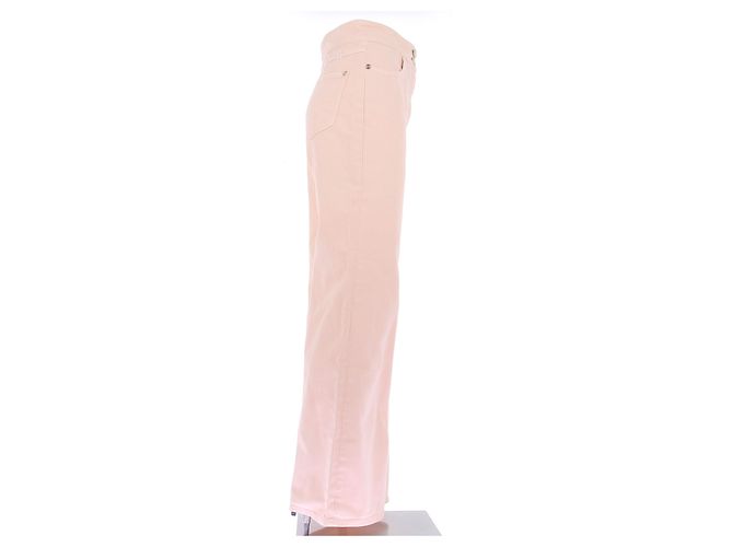 Chanel Jeans in Lachsrosa Pink - Ansicht 3