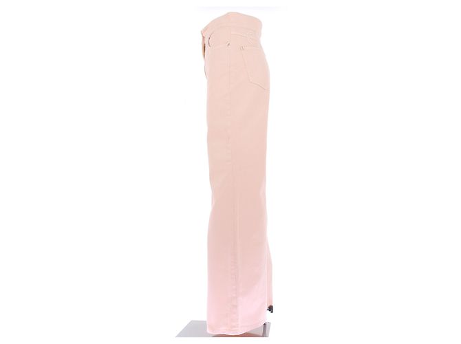 Chanel Jeans in Lachsrosa Pink - Ansicht 4