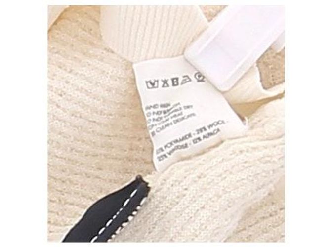Jacquemus Creme-farbener Cardigan mit Textur Beige - Ansicht 6