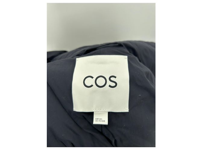 Cos Chaqueta acolchada oversized sin mangas azul marino - vista 5