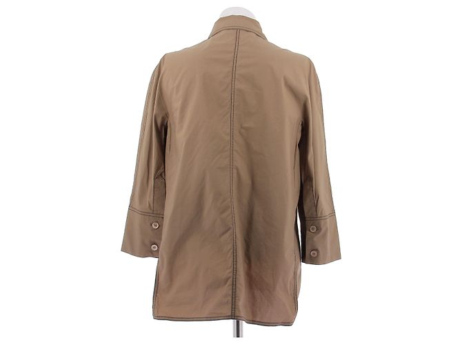 Camisa oversize de algodón beige Marni - vista 2