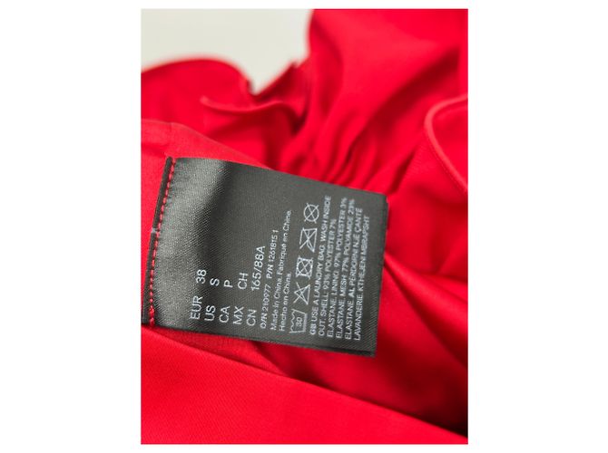 Abito rosso Magda Butrym x H&M - vista 6