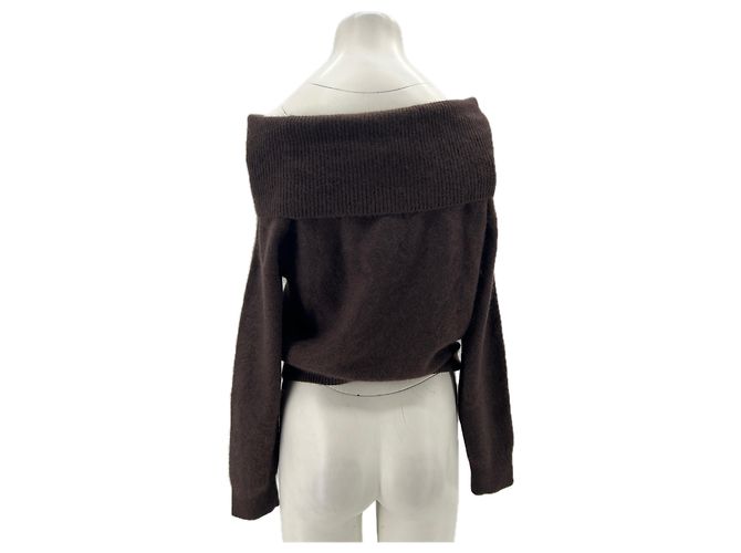 Jersey de lana marrón COS Castaño - vista 2