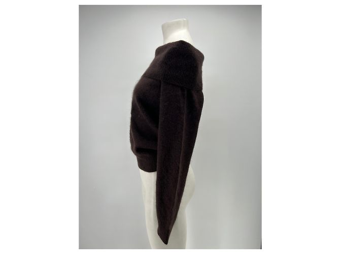 Jersey de lana marrón COS Castaño - vista 4