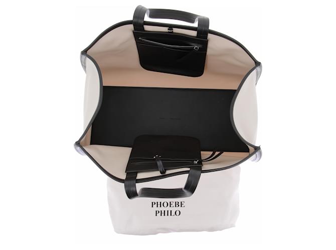 Phoebe Philo Stofftasche Weiß - Ansicht 6