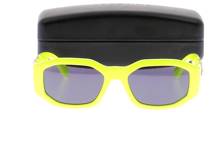 Versace Gafas de sol amarillo fluorescente - vista 7
