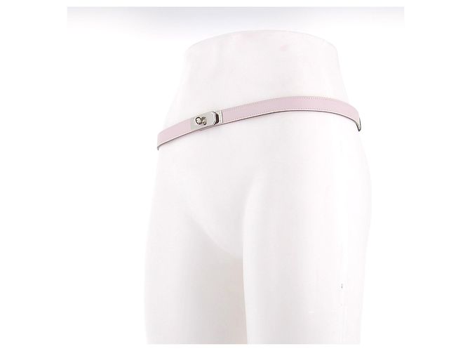 Hermès "Kelly" Sakura Pink Gürtel - Ansicht 2
