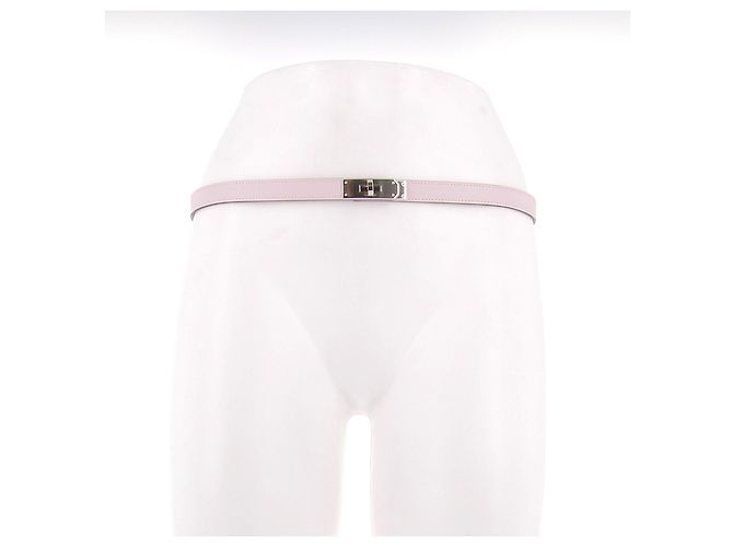 Hermès "Kelly" Sakura Pink Gürtel - Ansicht 3