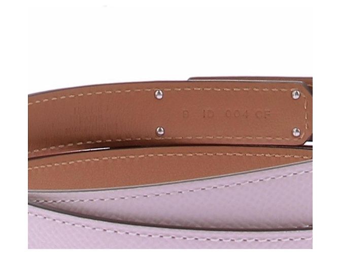 Hermès "Kelly" Sakura Pink Gürtel - Ansicht 4