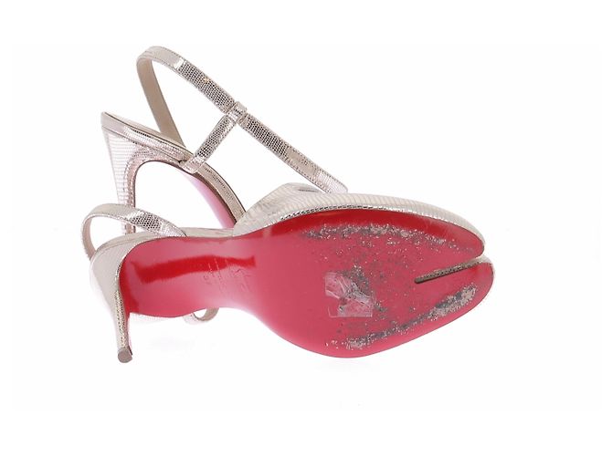 Christian Louboutin Talon silver Tabi "Loubiella" Silber - Ansicht 6