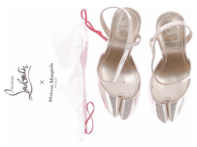 Christian Louboutin Talon silver Tabi "Loubiella" Silber - Ansicht 7