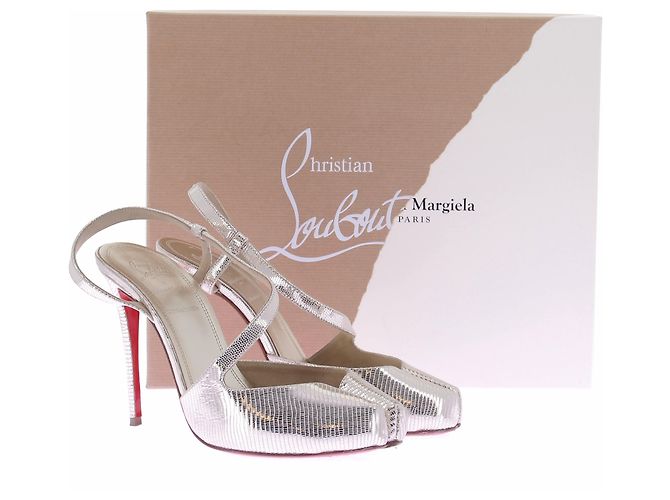 Christian Louboutin Talon silver Tabi "Loubiella" Silber - Ansicht 8