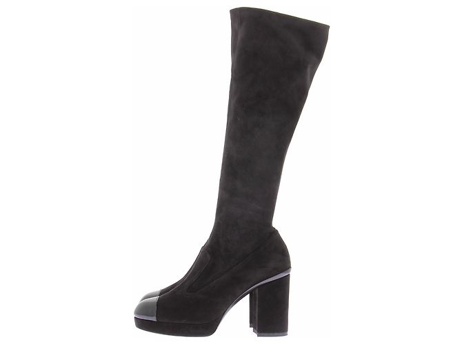 Botas altas de ante negro Chanel - vista 3