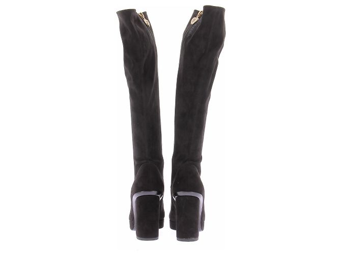 Botas altas de ante negro Chanel - vista 5