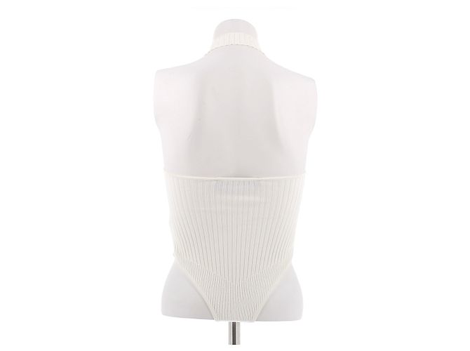 Autre Marque Body blanco de viscosa ANDRÉADAMO - vista 2