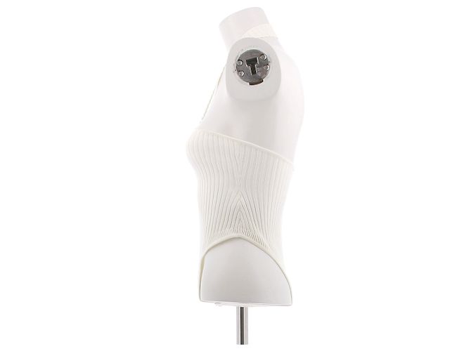 Autre Marque Body blanco de viscosa ANDRÉADAMO - vista 4