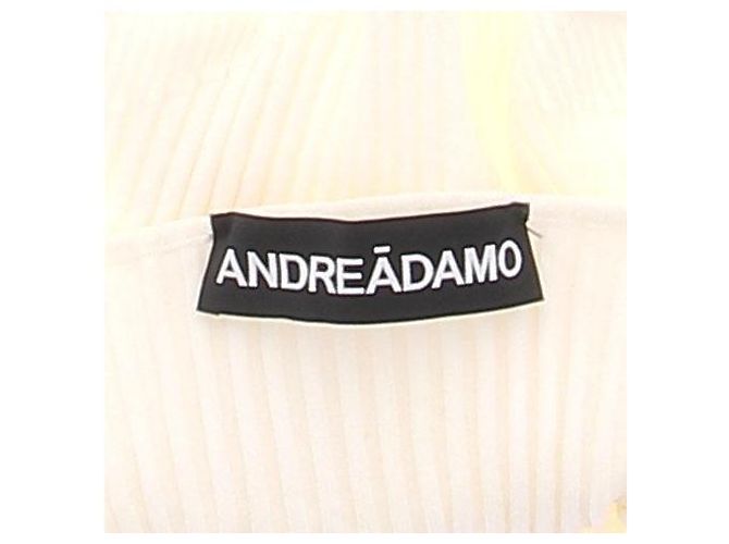 Autre Marque Body blanco de viscosa ANDRÉADAMO - vista 5