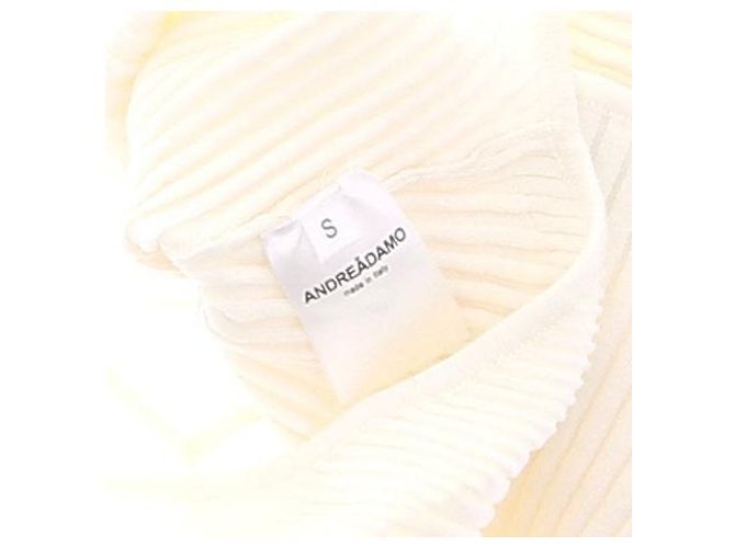 Autre Marque Body blanco de viscosa ANDRÉADAMO - vista 7