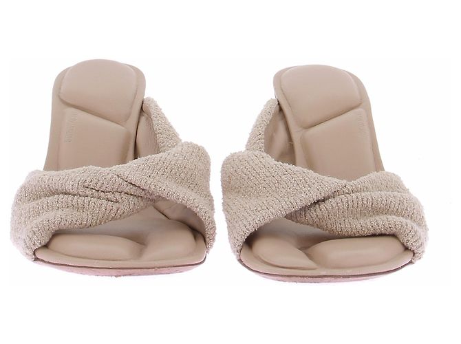 Jacquemus Sandali "Bagnu" beige - vista 4