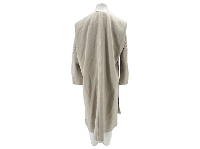 Abrigo largo de lana beige Isabel Marant - vista 2