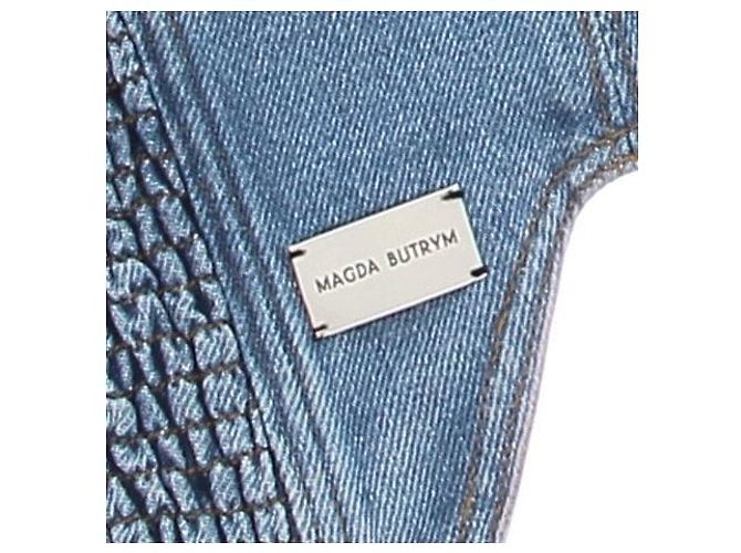Autre Marque Corsetto in denim blu MAGDA BUTRYM - vista 6