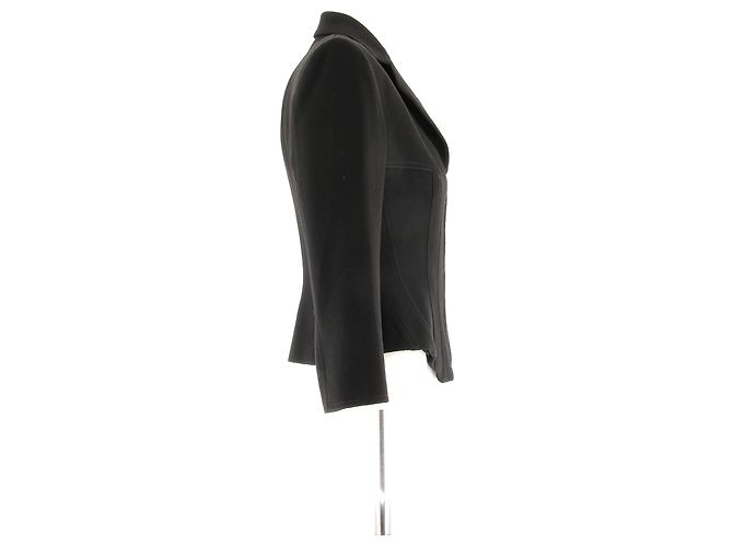 Blazer estilo corsé negro Jean Paul Gaultier - vista 3