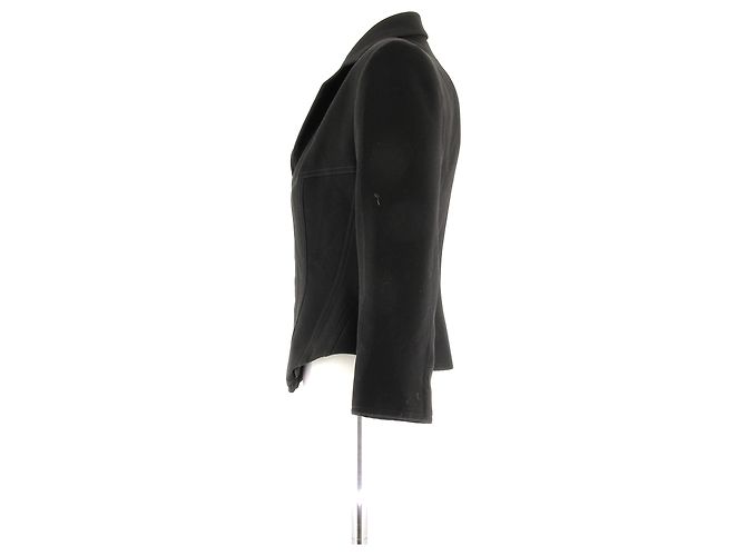 Blazer estilo corsé negro Jean Paul Gaultier - vista 4