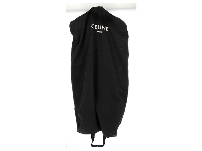 Céline Blazer bicolore in lana Nero - vista 5