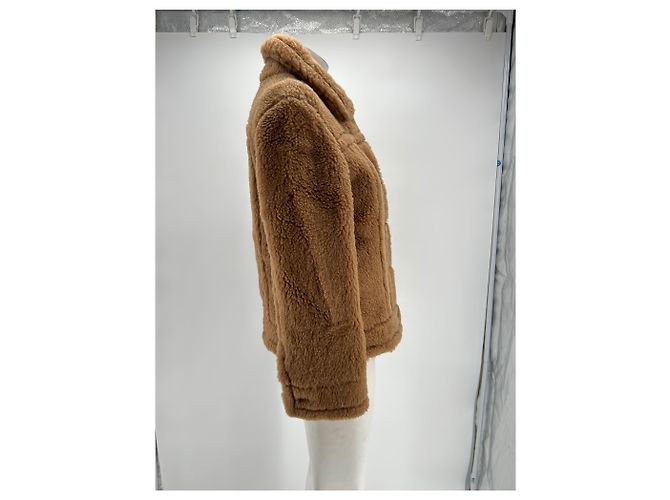 Max Mara Braune Pelzjacke - Ansicht 4