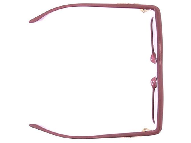 Gucci Lunettes de soleil rouges "Script" Red - view 6