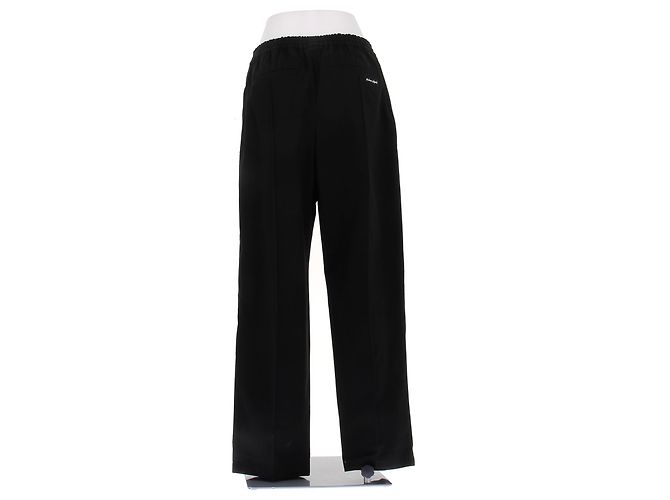 Autre Marque MAISON KITSUNE Schwarze Baumwollhose M - Ansicht 2