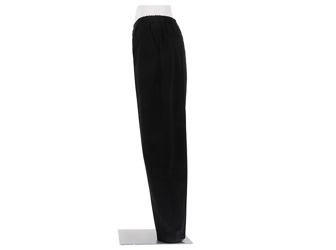 Autre Marque MAISON KITSUNE Schwarze Baumwollhose M - Ansicht 4