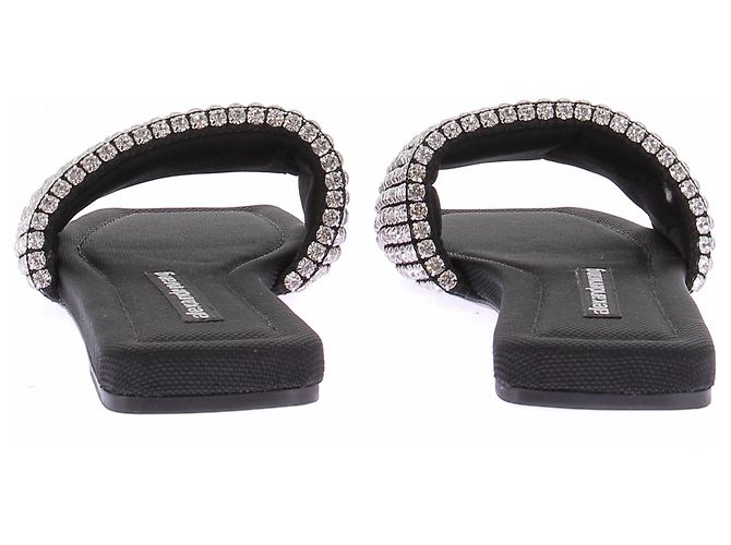 Alexander Wang Sandali neri con strass Nero - vista 5