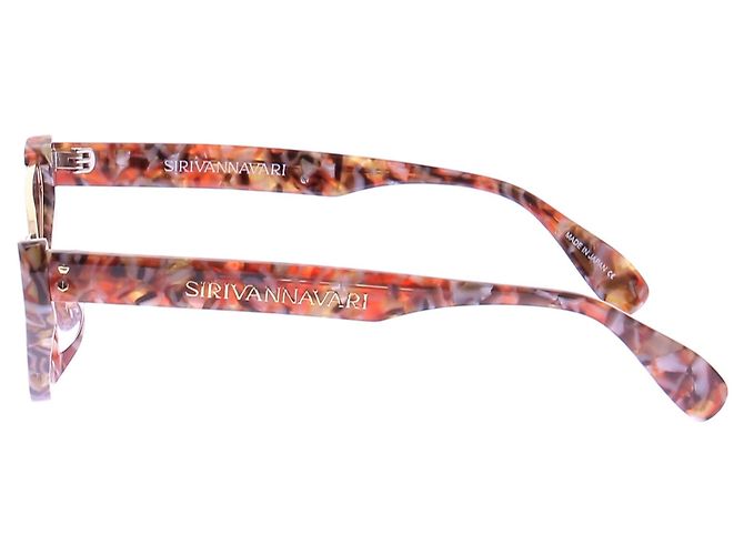 Autre Marque Sonnenbrille Schildpatt Golden - Ansicht 2