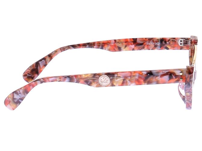 Autre Marque Sonnenbrille Schildpatt Golden - Ansicht 3