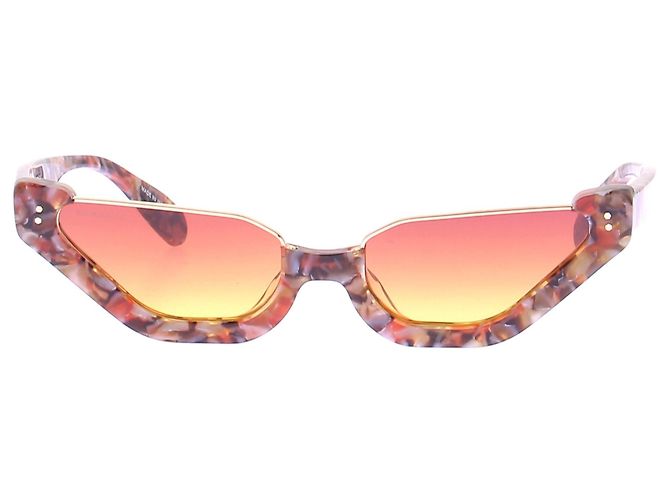 Autre Marque Sonnenbrille Schildpatt Golden - Ansicht 5